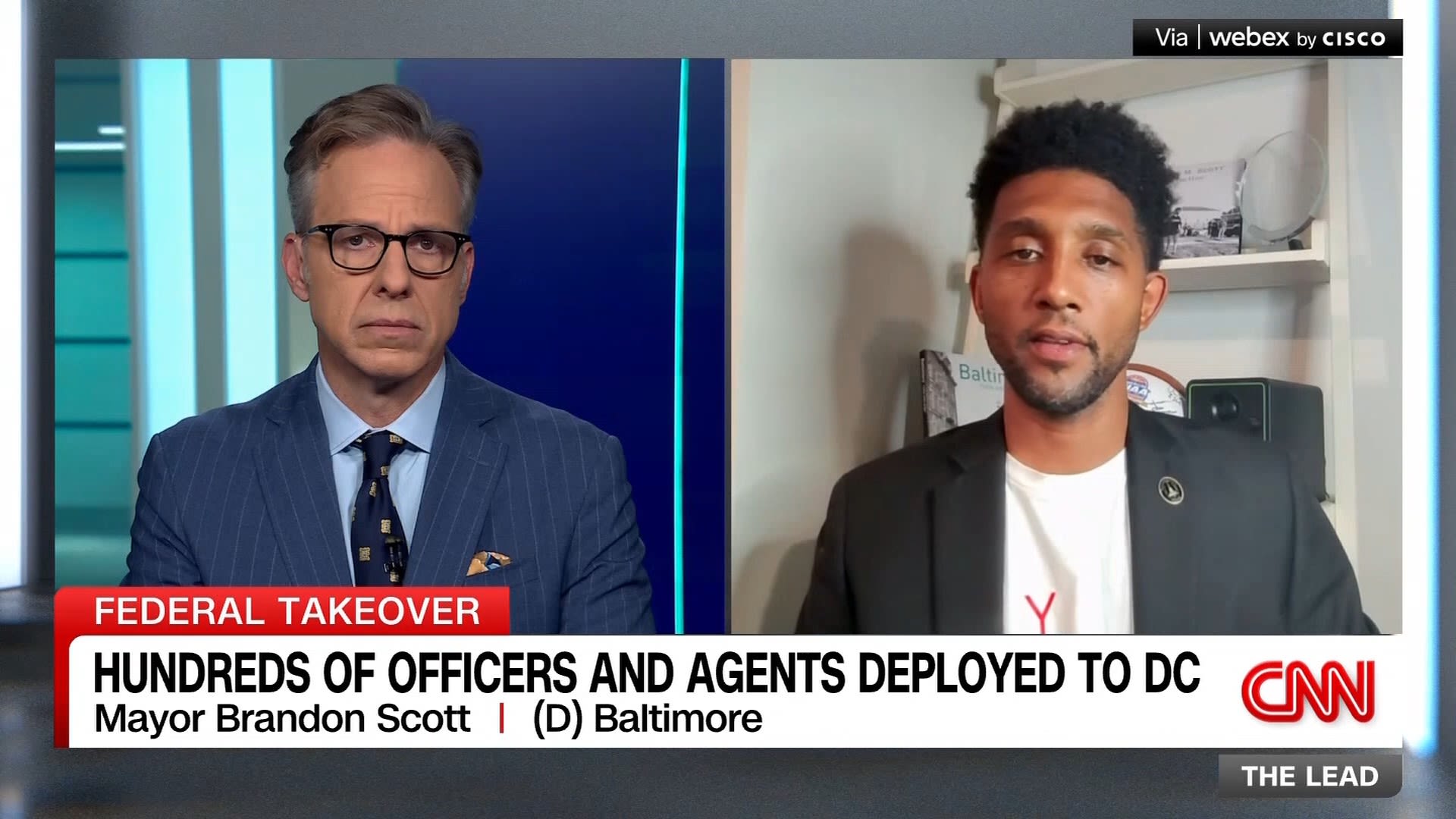 <p>Mayor Brandon Scott joins The Lead</p>