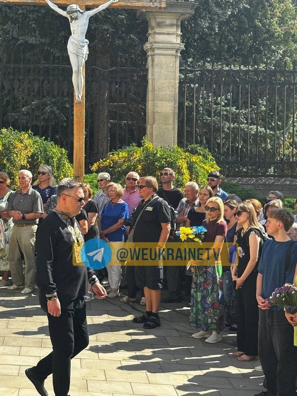 Прощання з Андрієм Парубієм 2 вересня у Львові / © Олександра Стасишин / 