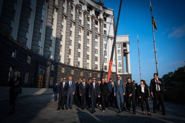 Наслідки атаки Росії на Кабмін 7 вересня / © Юлія Свириденко