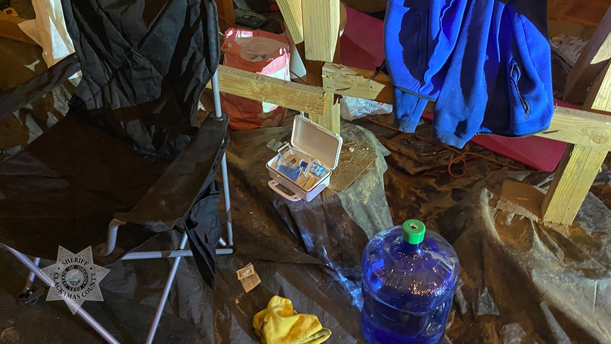 Man arrested after he was found living in Oregon crawl space