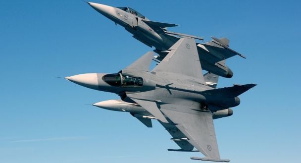 Винищувачі JAS 39 Gripen / © Defence express