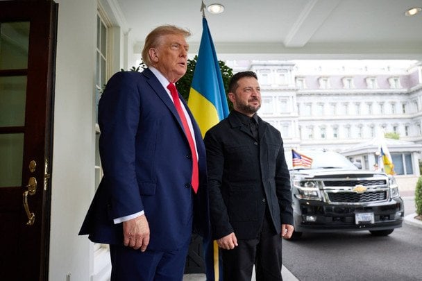 Президент США Дональд Трамп і президент України Володимир Зеленський / © Офіс президента України