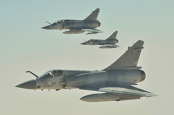 Винищувачі Mirage 2000 / © wikipedia.org