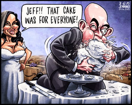 Ben Jennings on the Jeff Bezos and Lauren Sanchez wedding in Venice
