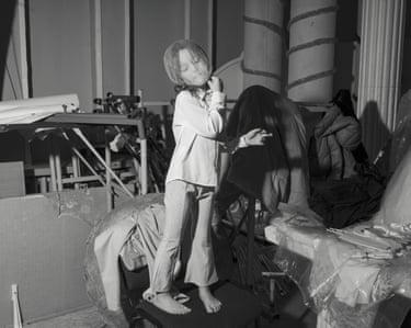 Backstage at the Beauty Pageant, 2024 ‘I have no interest in war photography, nor am I a war photographer. I’m interested in a much slower form of image making. What the full-scale invasion did was make the contrast between things even more pronounced. I travelled to Odessa to photograph the Little Miss Ukraine pageant. It’s up to the viewer to decide what they make of it: they might find it beautiful and resilient, or bizarre that a children’s beauty pageant still takes place during the largest land war in Europe since the Second World War.’