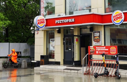 a Burger King restaurant