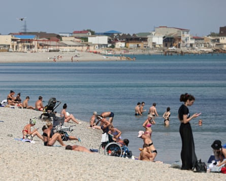 People at the beach
