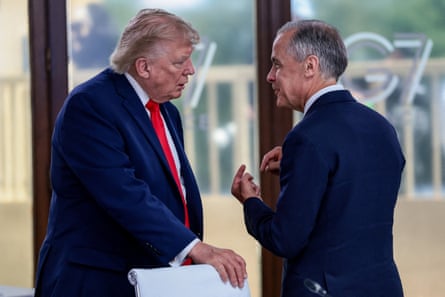 two men speak with each other