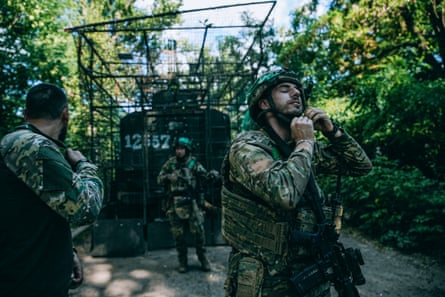 Soldiers from Khyzhak brigade after the rotation.