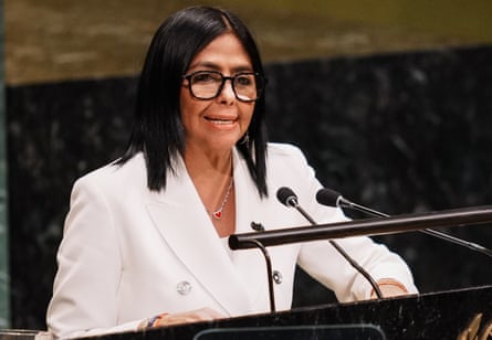 Acting President of Venezuela Delcy Rodríguez