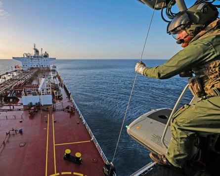 British armed forces intercept a Russian shadow fleet vessel in the Channel