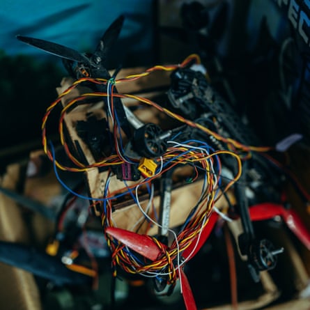 At Tim’s drone workshop